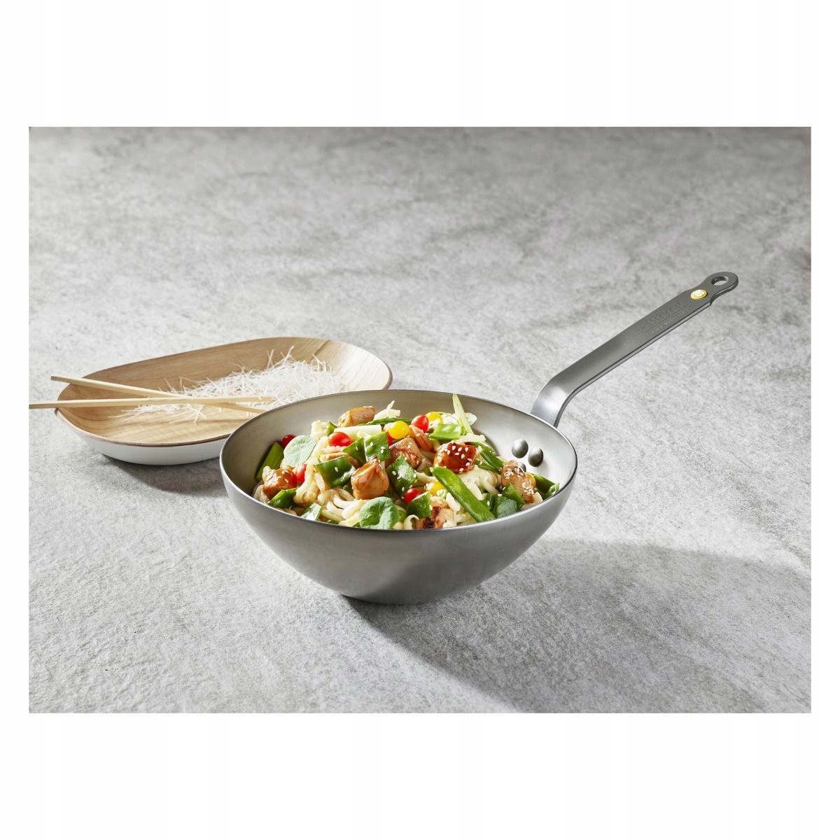 WOK ŻELAZNY indukcja de Buyer Mineral B 24 cm Marka de Buyer
