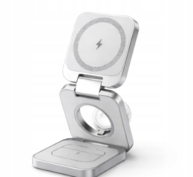 Bezprzewodowa ładowarka 3w1 Lululook 15W, szybka ładowarka, magnes
