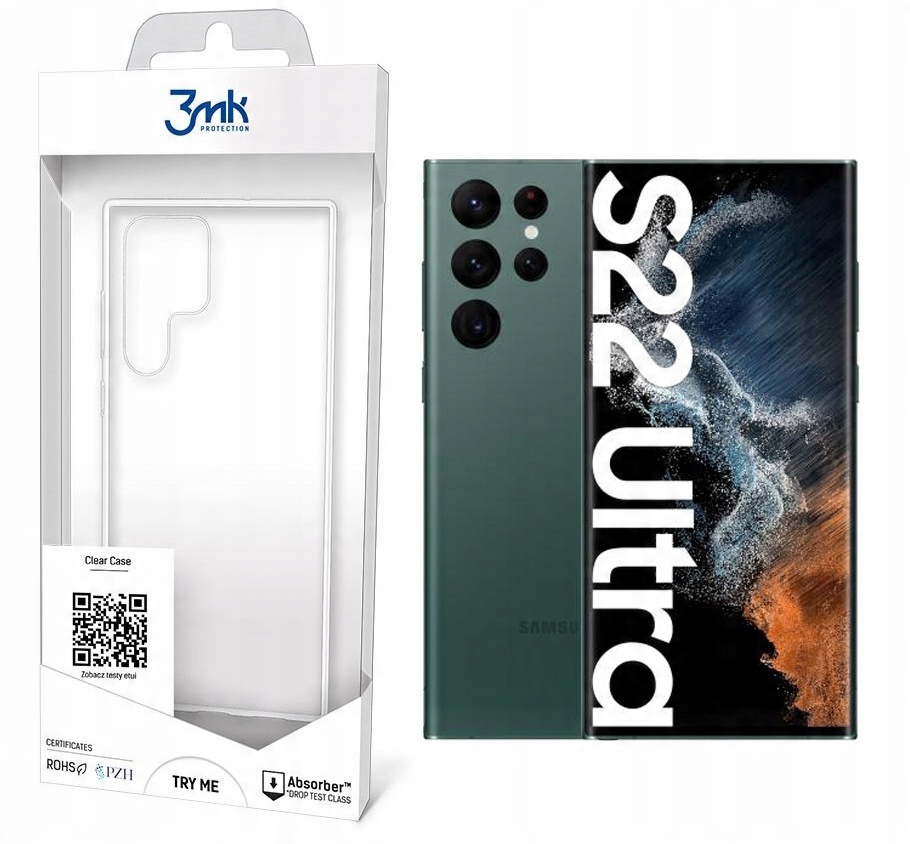 

Etui Clear Case 3MK do Samsung Galaxy S22 Ultra