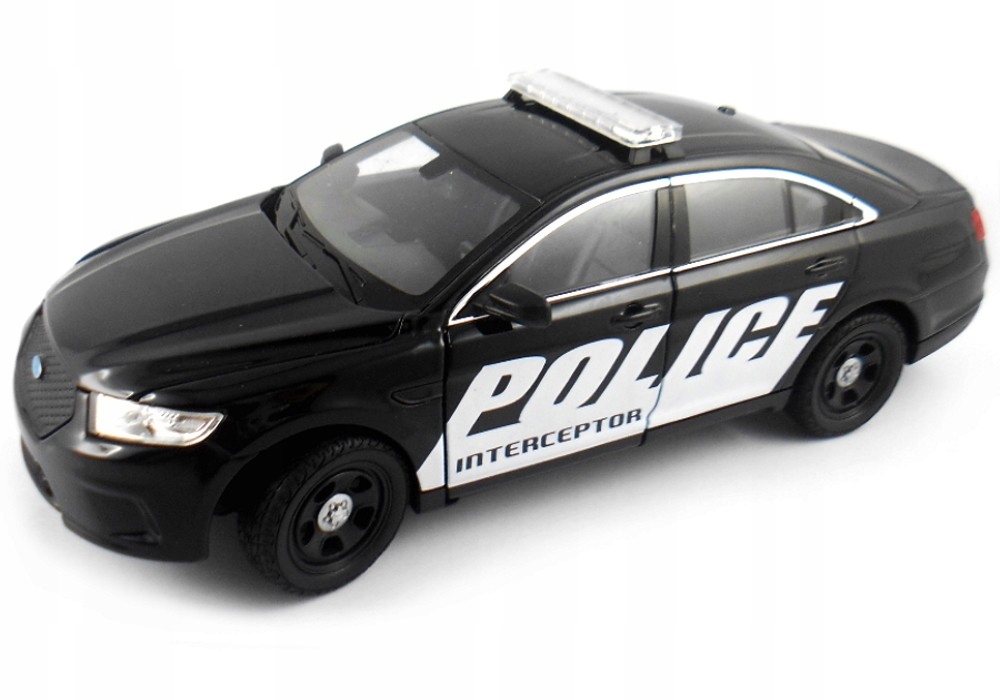 FORD POLICE INTERCEPTOR MODEL METAL WELLY 1:24 Wiek dziecka 3 lata +
