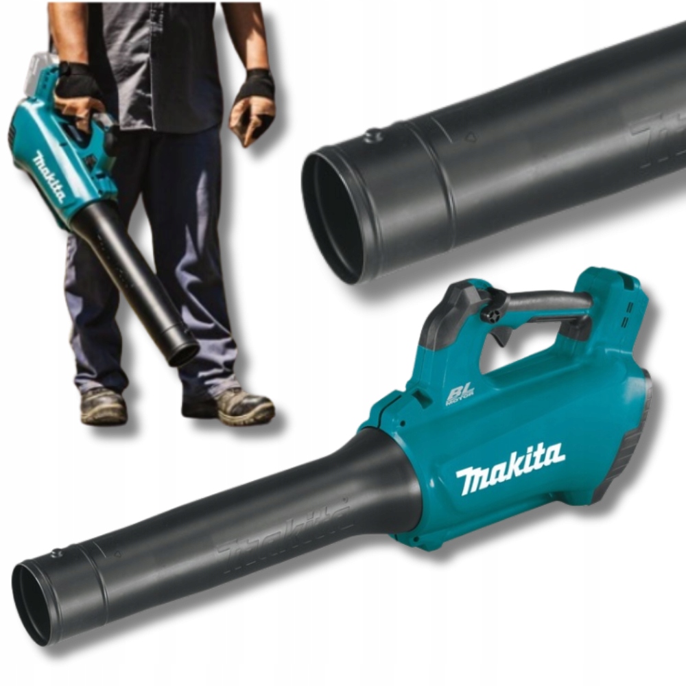 Veľká akumulátorová dúchačka listov na batériu Makita, záhradná, Silná