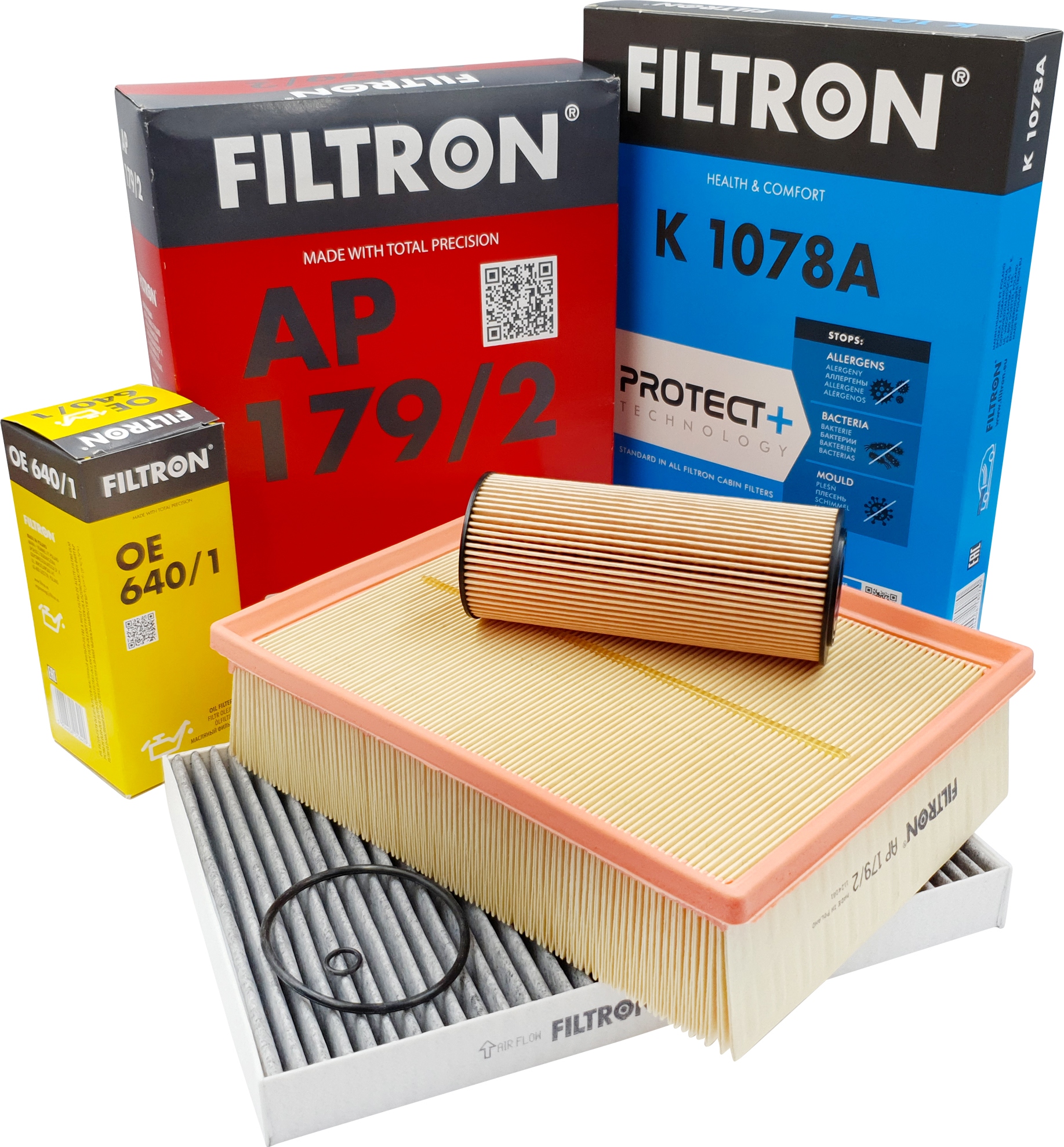 FILTRON ZESTAW FILTRÓW AUDI A4 B6 1.9 2.0 TDI