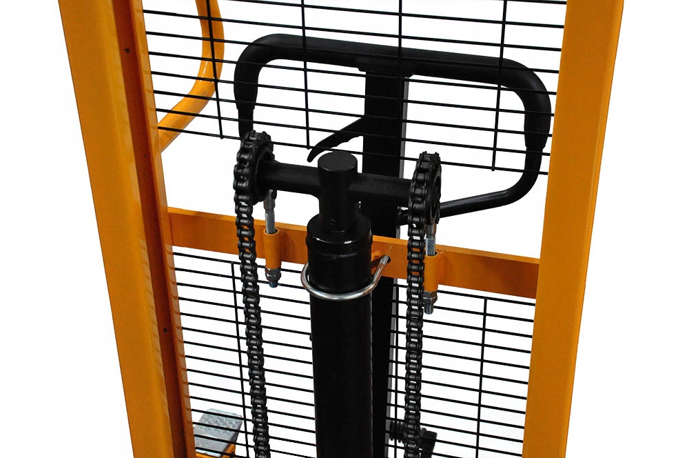 PALECIAK WÓZEK PALETOWY MASZTOWY SZTAPLARKA 1000kg Hamulec nożny