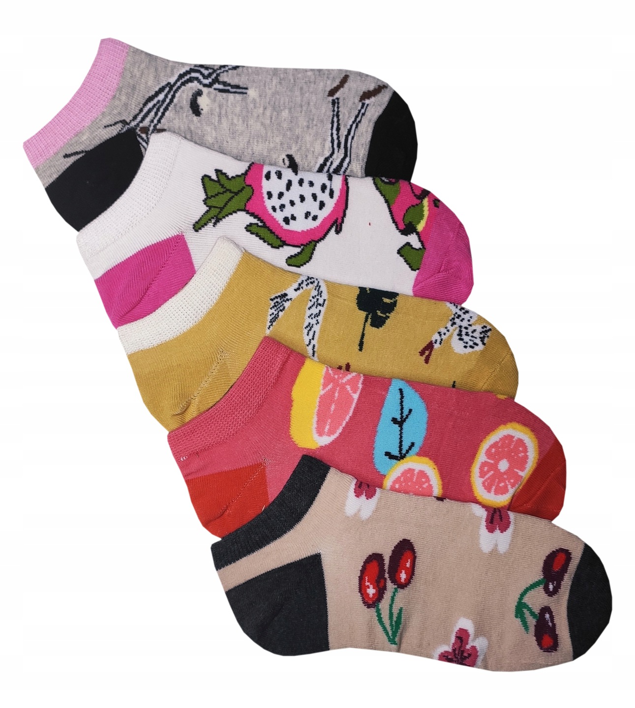 

Skarpety Stopki Damskie Owoce 5-PAR 39-42 Socks