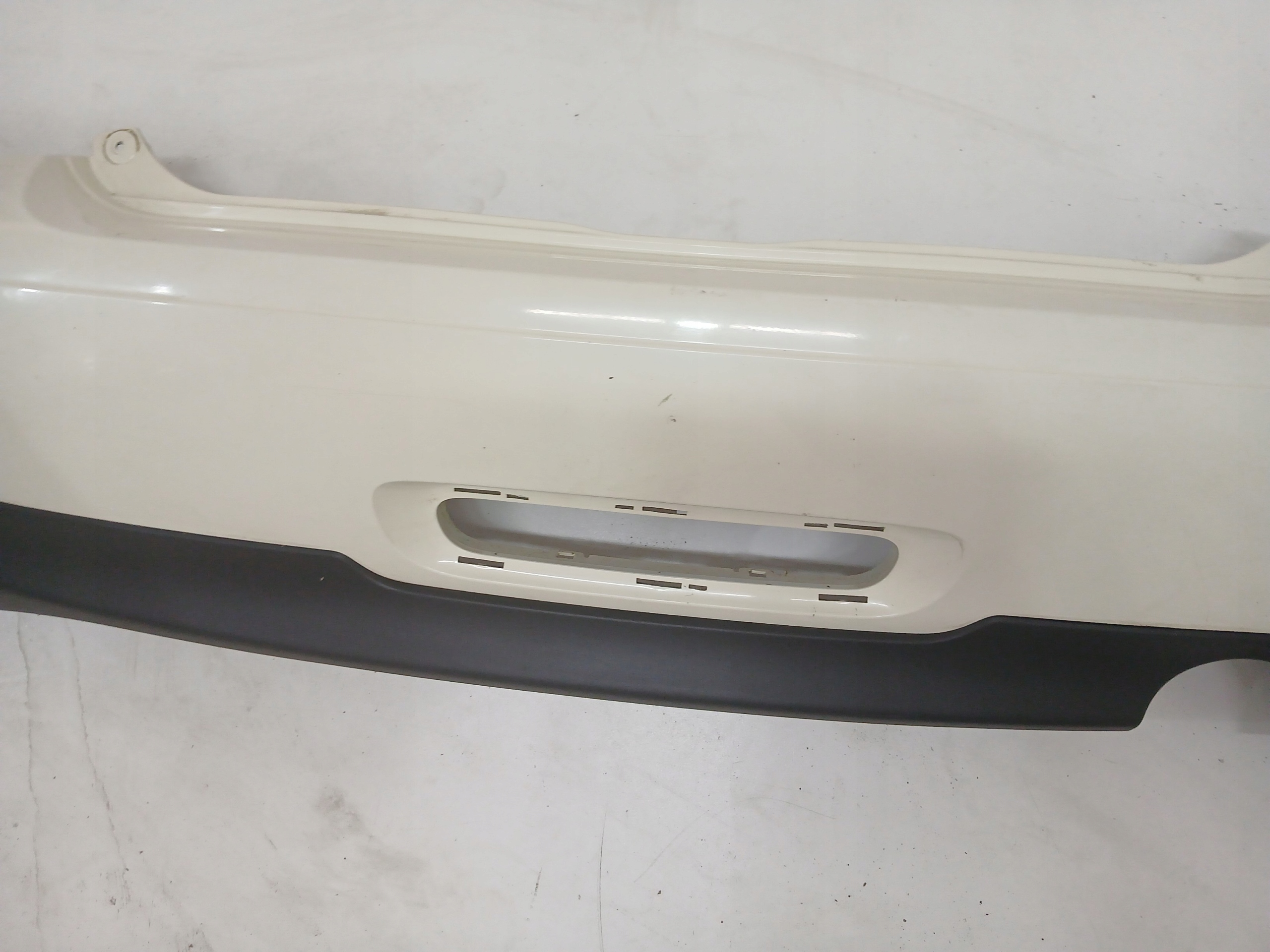 bumper rear MINI R56 PEPPER WHITE