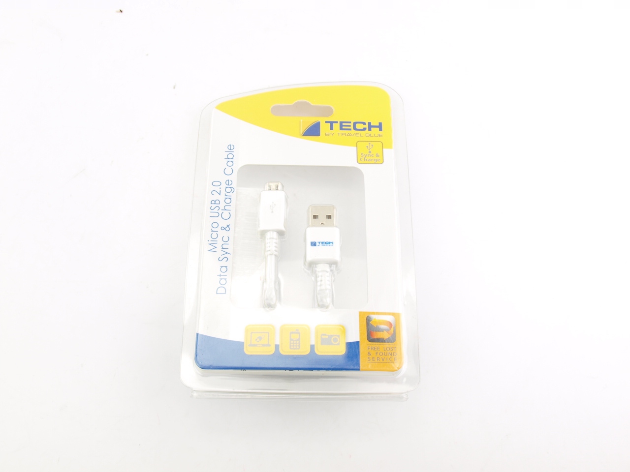 TECH Kabel ładujący przesyłowy USB - microUSB 1m Marka Tech