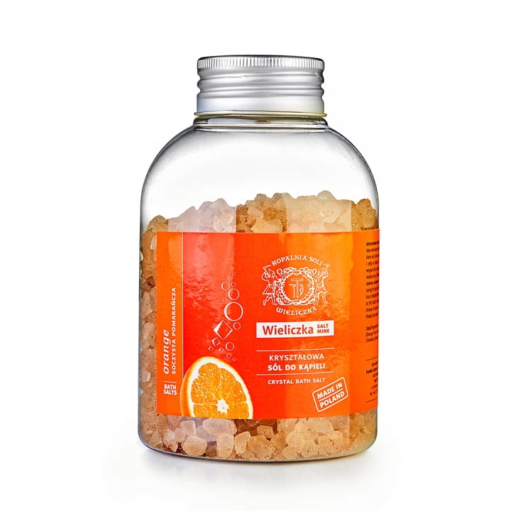 

Sól do kąpieli Pomarańcza 500g Kopalnia Wieliczka