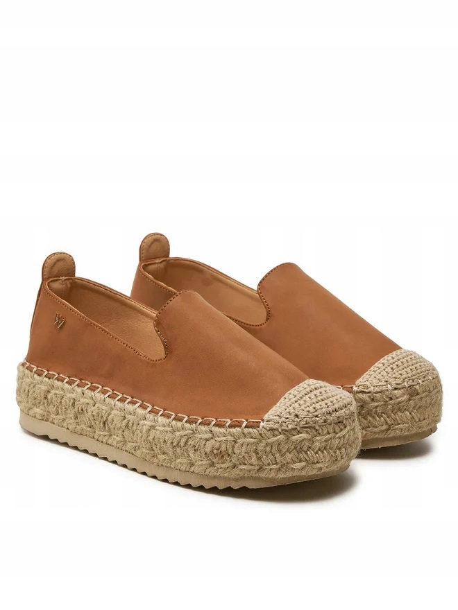 Wrangler Espadrilky Jolene Women Low 20241050 Hnědá 36