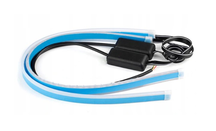 ŚWIATŁA JAZDY DZIENNEJ DRL + KIERUNKOWSKAZY 60cm Producent części Inny