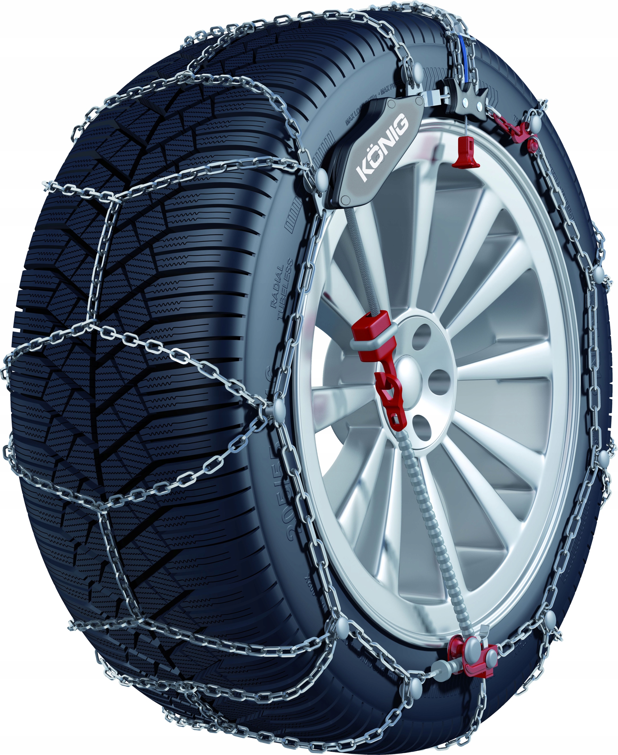 Łańcuchy THULE KONIG CS-9 104 275/40 R17 NAPINACZ Waga produktu z opakowaniem jednostkowym 10 kg