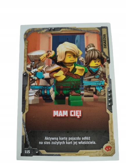 Karta Lego Ninjago Seria 5 Następny Poziom Nr 115