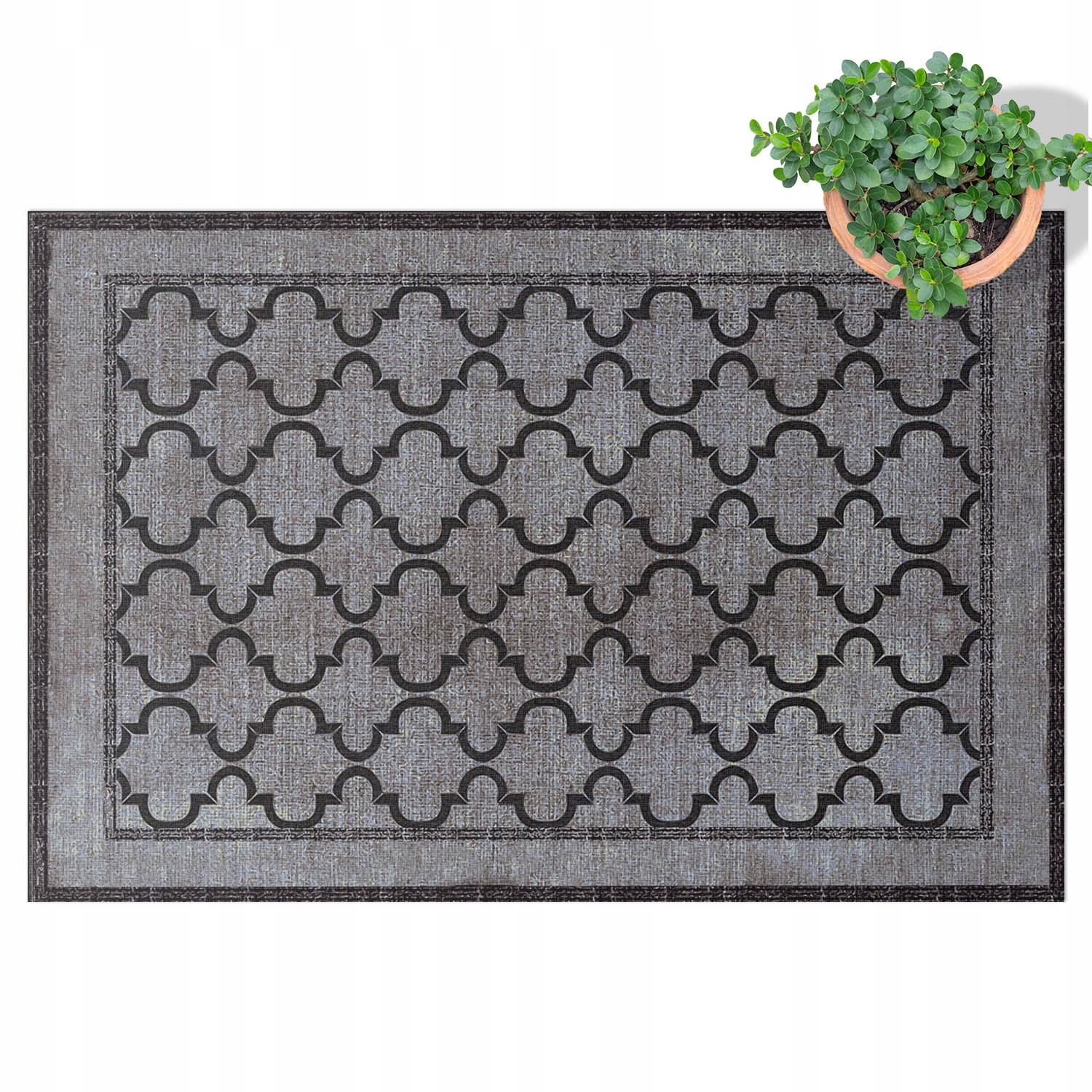 Terasový Koberec z Pvc vinylu do zahrady a na balkon, styl Maroko 100x150