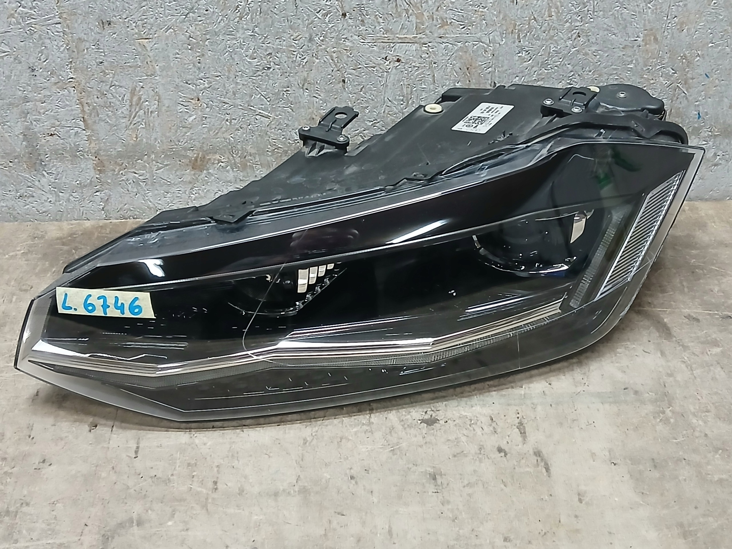 light front left VW POLO 2G FULL LED 17- 2G1941035H