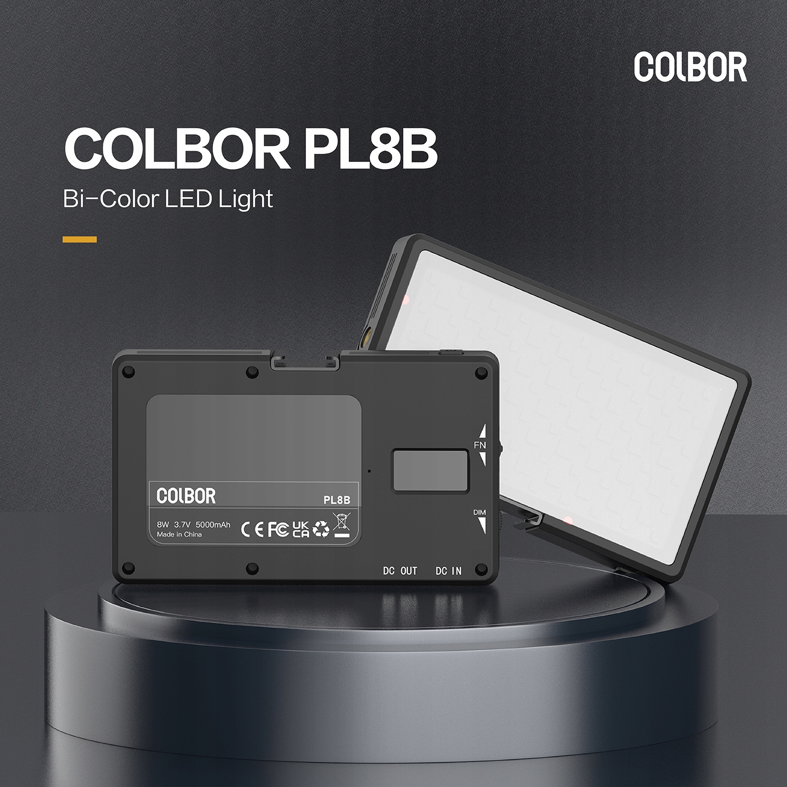 Colbor PL8B LED Pocket Panel 2500-9000K Model PL8B LED Pocket Panel