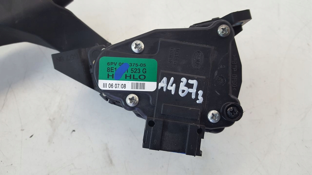 pedals komplet Audi A4 B7 2,0 TDI