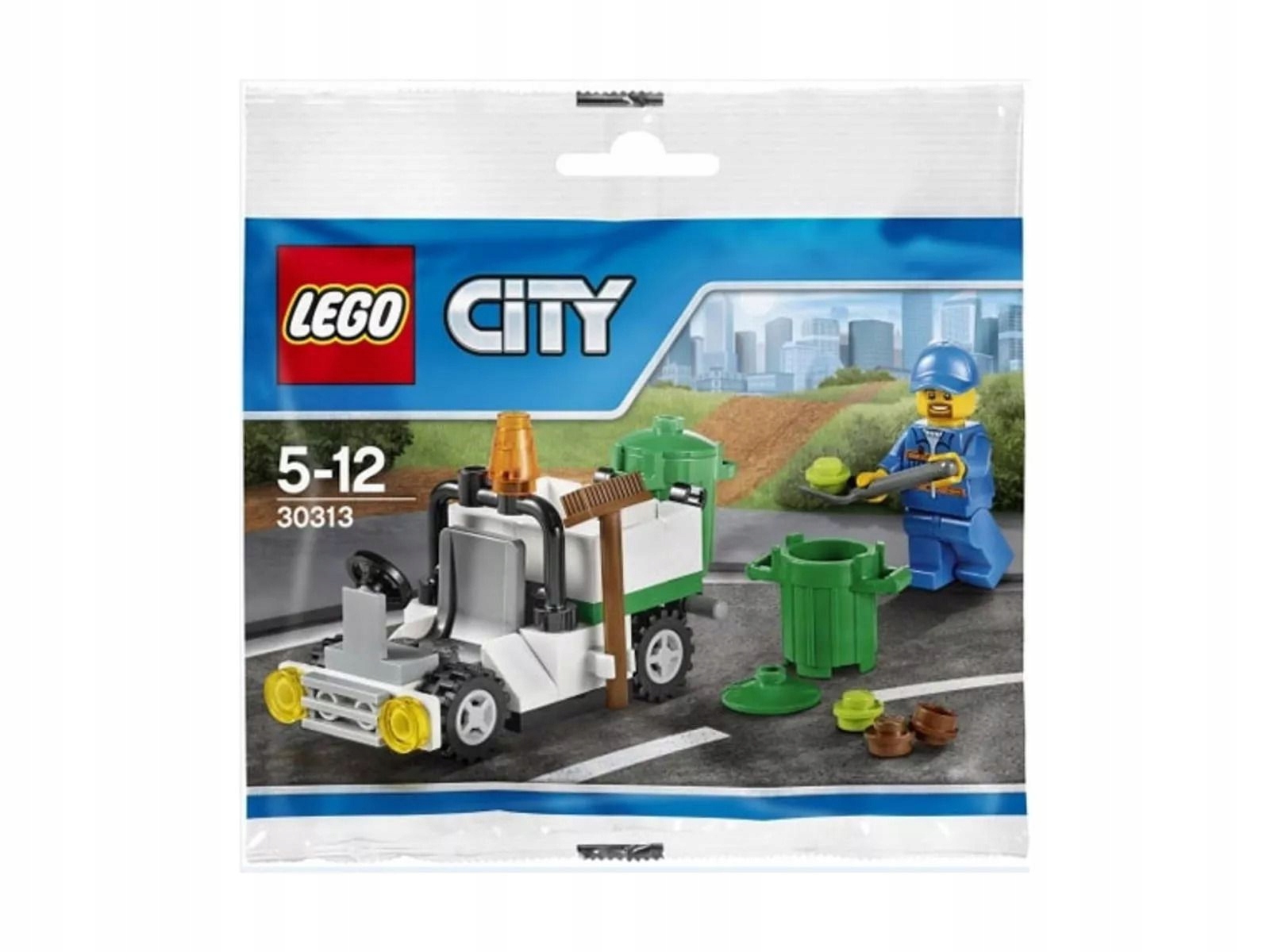 nowy Lego City 30313 Śmieciarka Misb 2015
