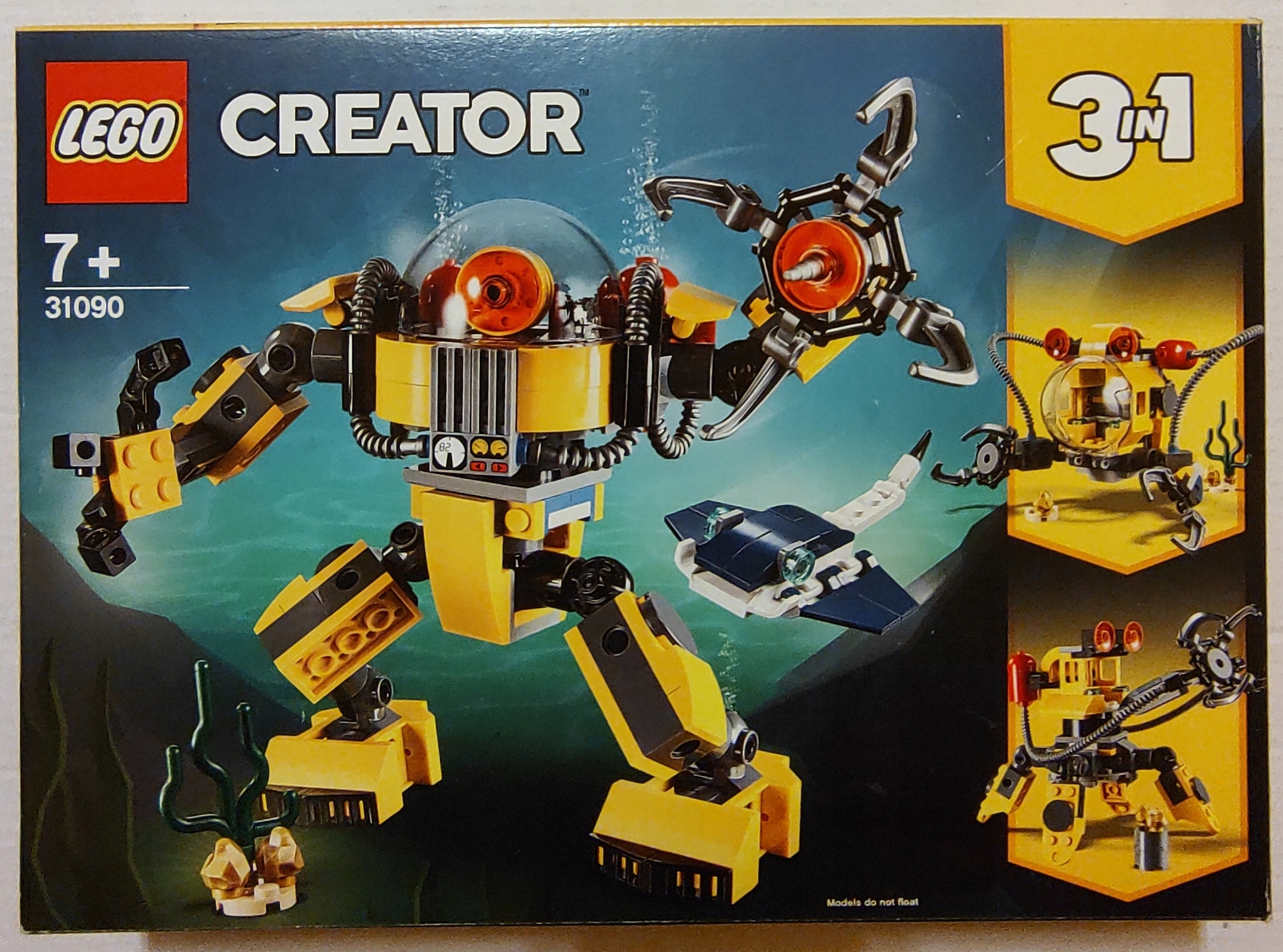 Lego Creator 31090 Podwodny Robot