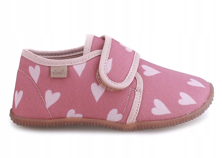 Emel Domowe EK5000B-13 30 Kapcie Barefoot w serduszka