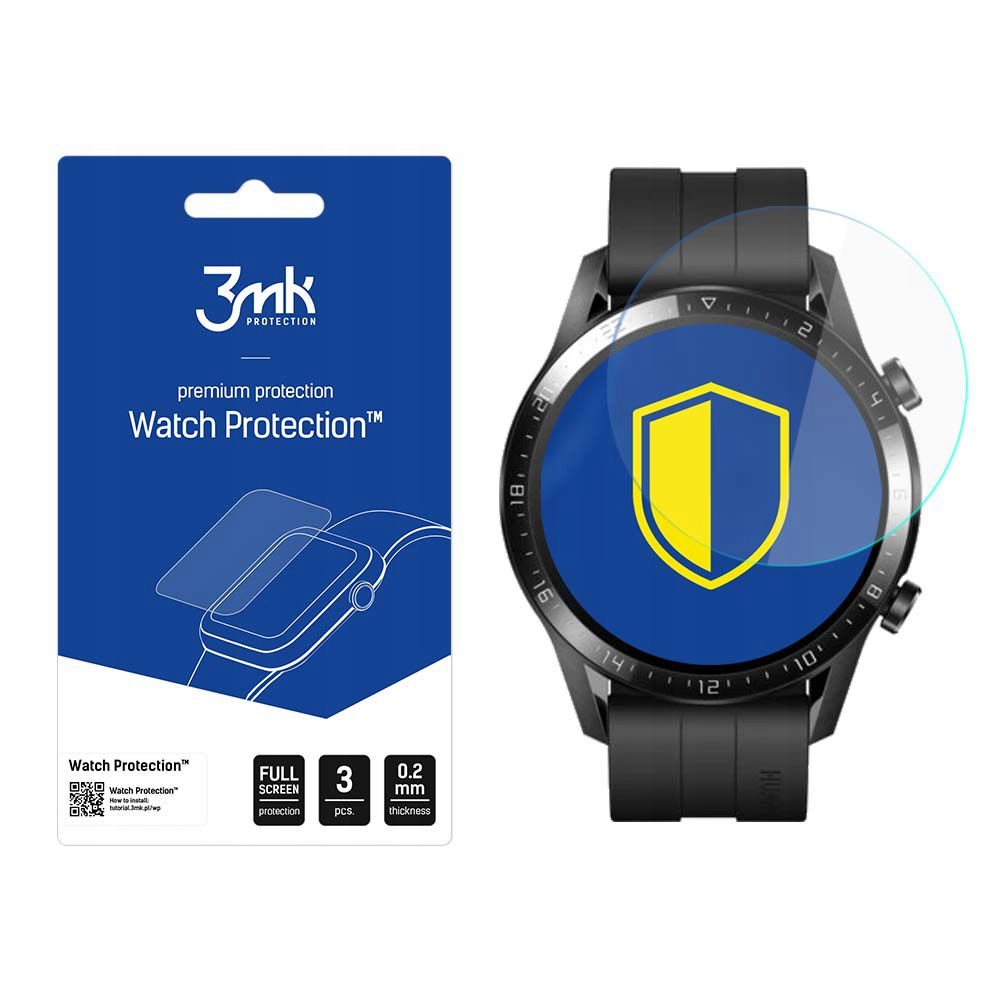 Huawei Watch Gt 2 46MM 3MK Folia Ochronna