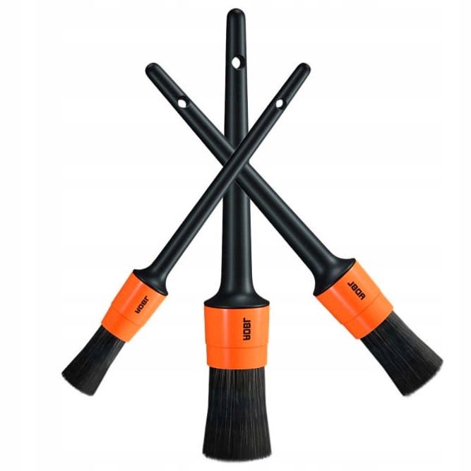 ADBL ZESTAW 3 PĘDZLI DETAILINGOWYCH ROUND BRUSH