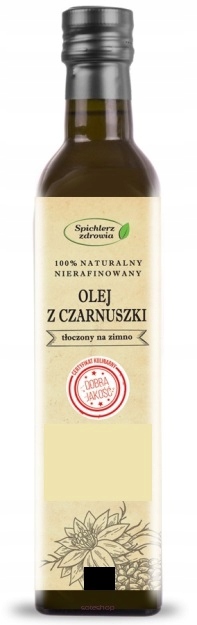 

Olej Z Czarnuszki 500ml Świeży Zdrowa Marka Roku