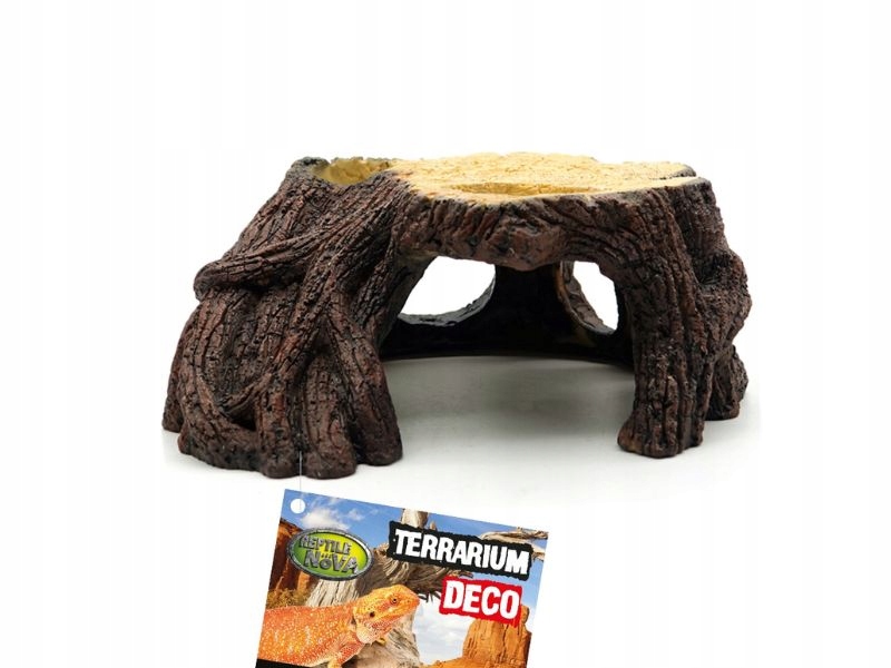 Levně Úkryt kmene stromu do terária velikost 24x22x10 cm