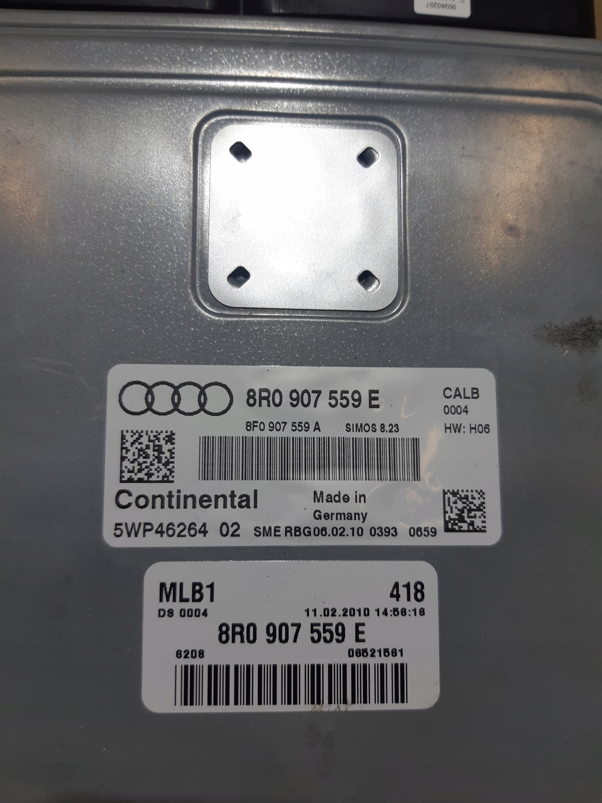 AUDI Q5 8R 3.2 FSI CAL computer Centralina Motore 8R0907559E