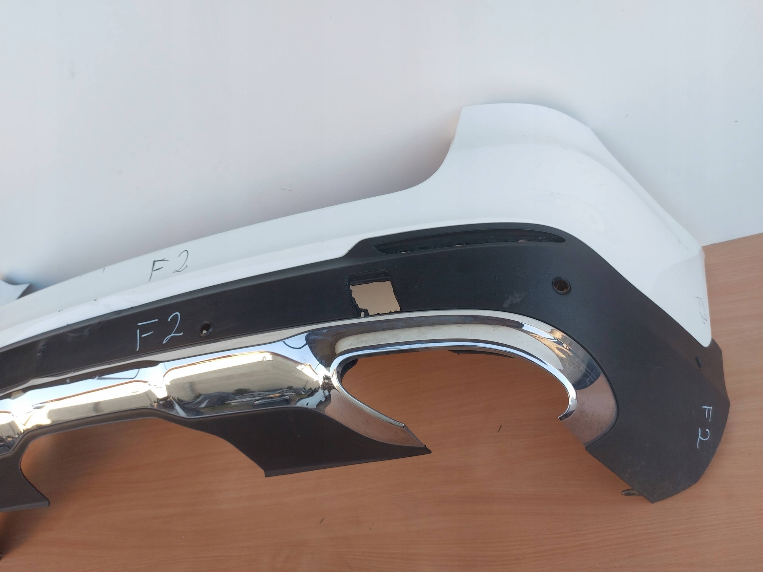 MERCEDES GLC W253 bumper rear below towing original