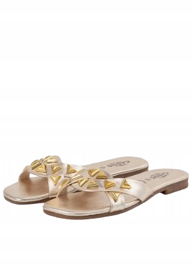 Cassis Zlaté Nazouváky S Ozdobnými Zlatými Sponami 40 4AA