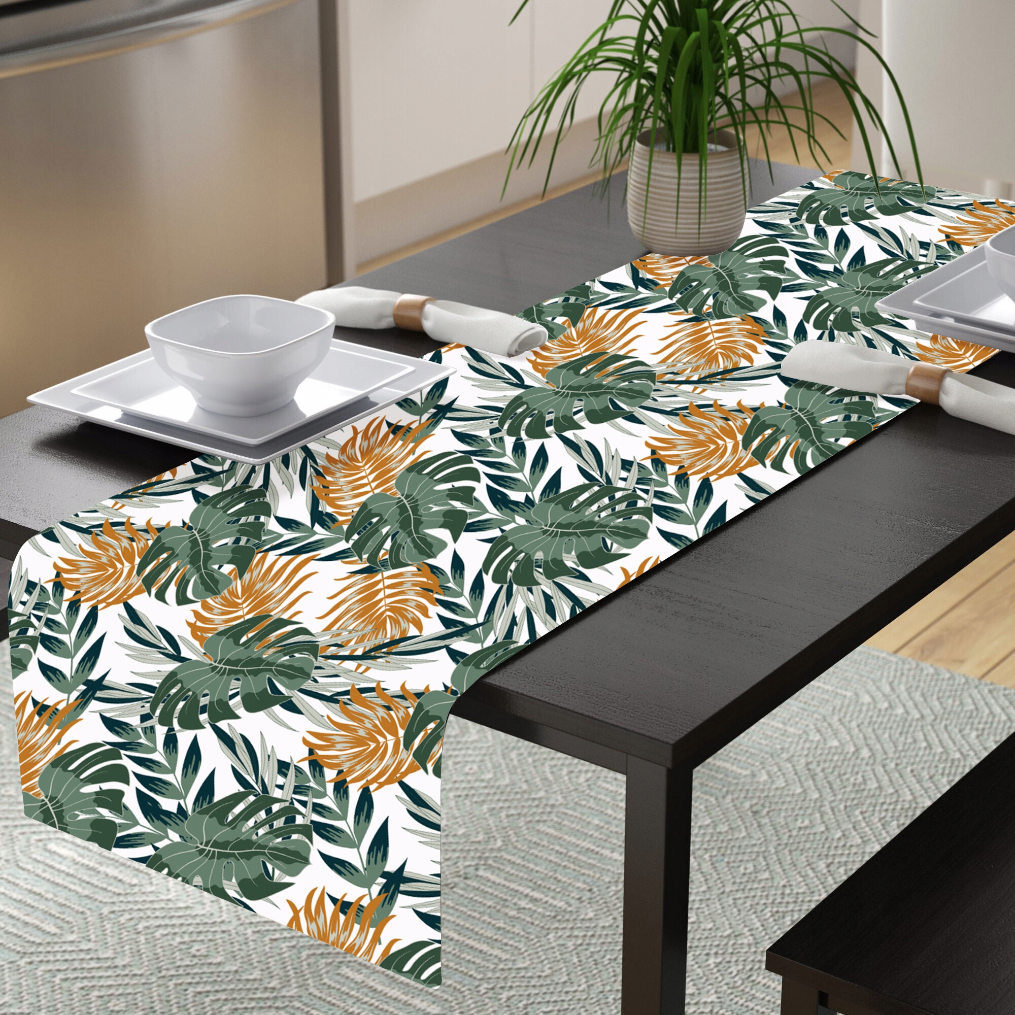 BIEŻNIK NA STÓŁ MATOWY KOLOROWY 40x130 OBRUS G8 Materiał wykonania poliester