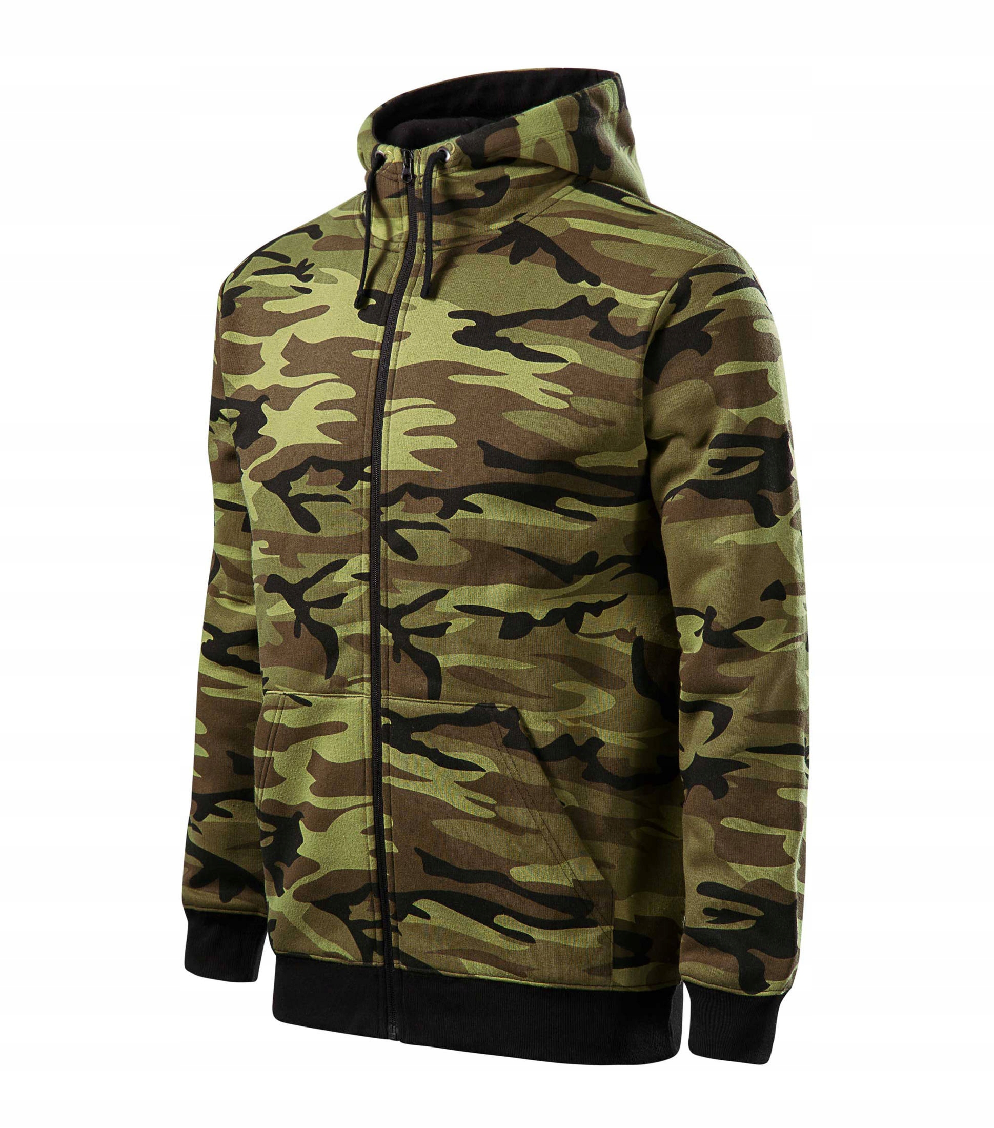 Vojenská mikina na lov pro myslivce camo