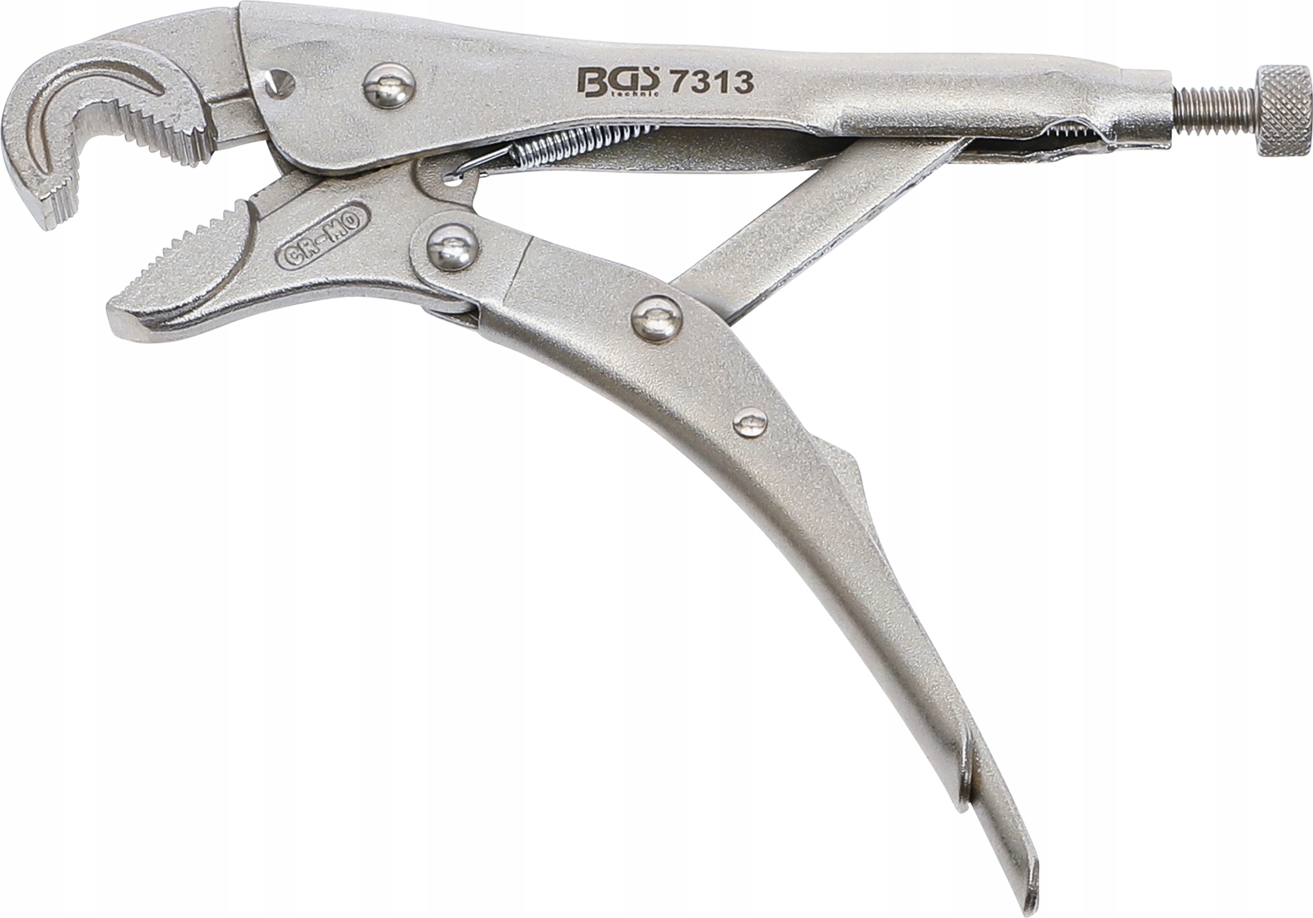 Bgs 7313, Speciální skřipcové kleště zaoblený tvar 175 mm 6 21 mm