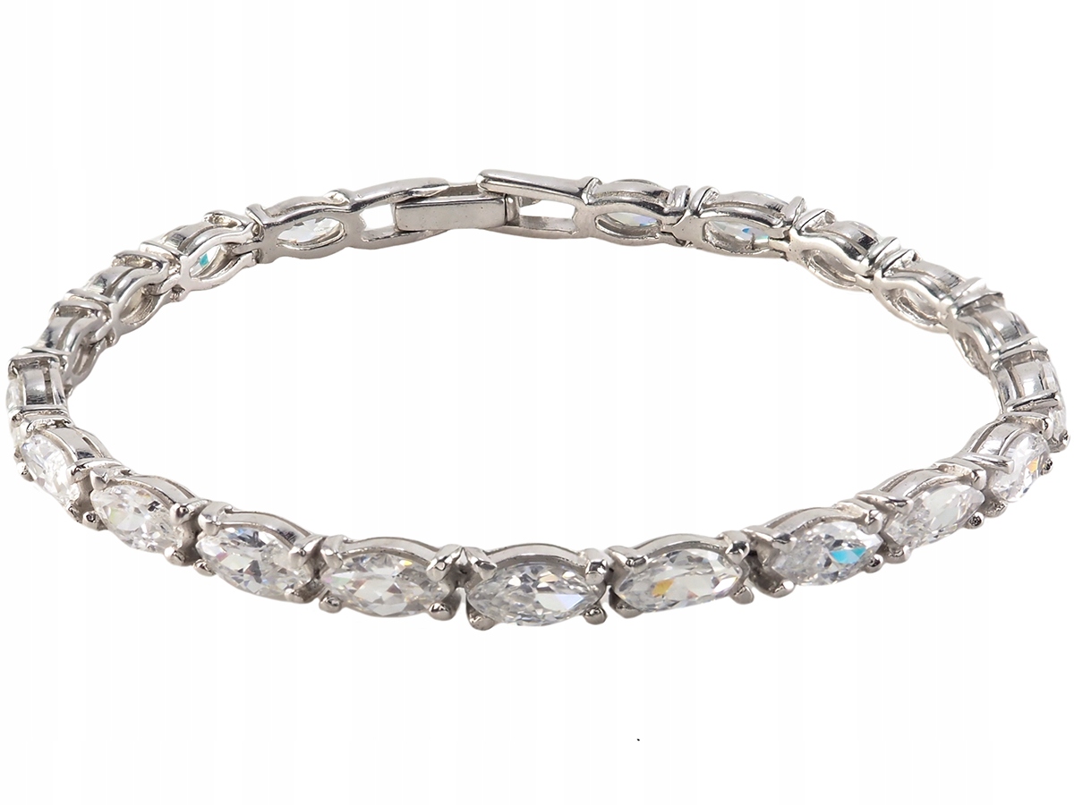 Versil bransoletka cyrkonie z cyrkoniami crystal Srebro 0,925