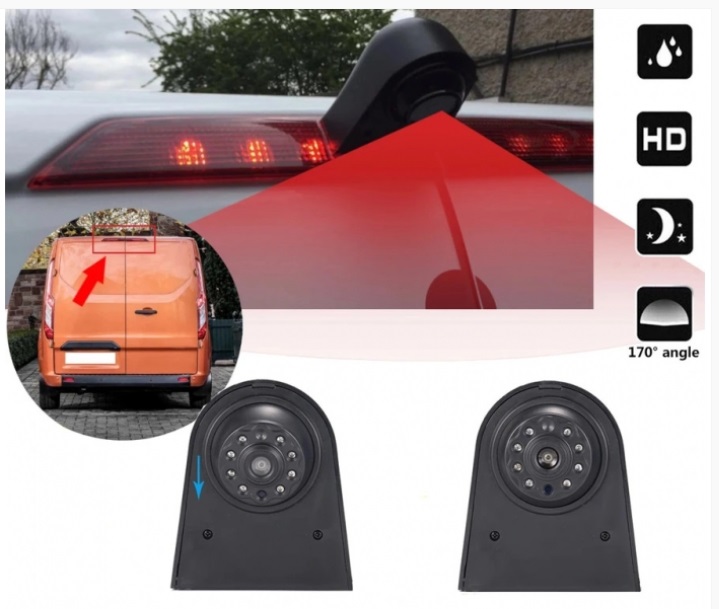 Monitor Cúvacia Kamera Ford Transit Custom 2012-2018 Širokouhlá 1920x1080