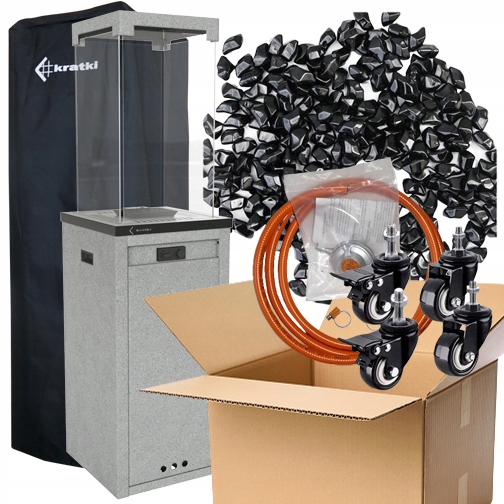 Patio Light Granito Kratki Obal Kameny