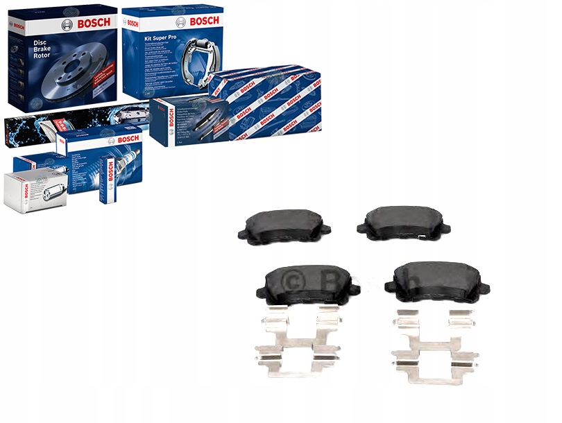 Brzdové Destičky Vw Zadní Passat 05- Tiguan 07- Shar Asistent Kolize #34