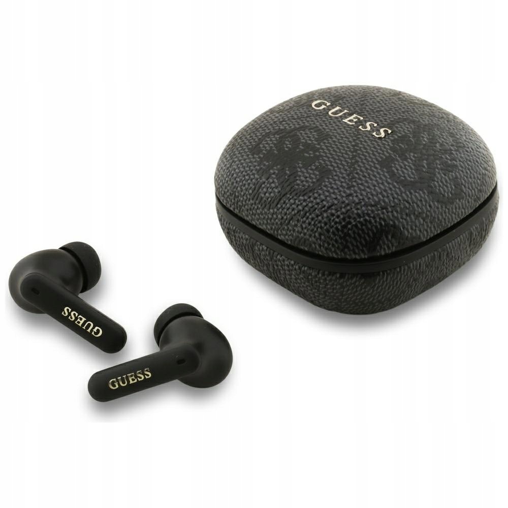 Sluchátka Tws Enc Guess 4G Classic Metal Logo černá