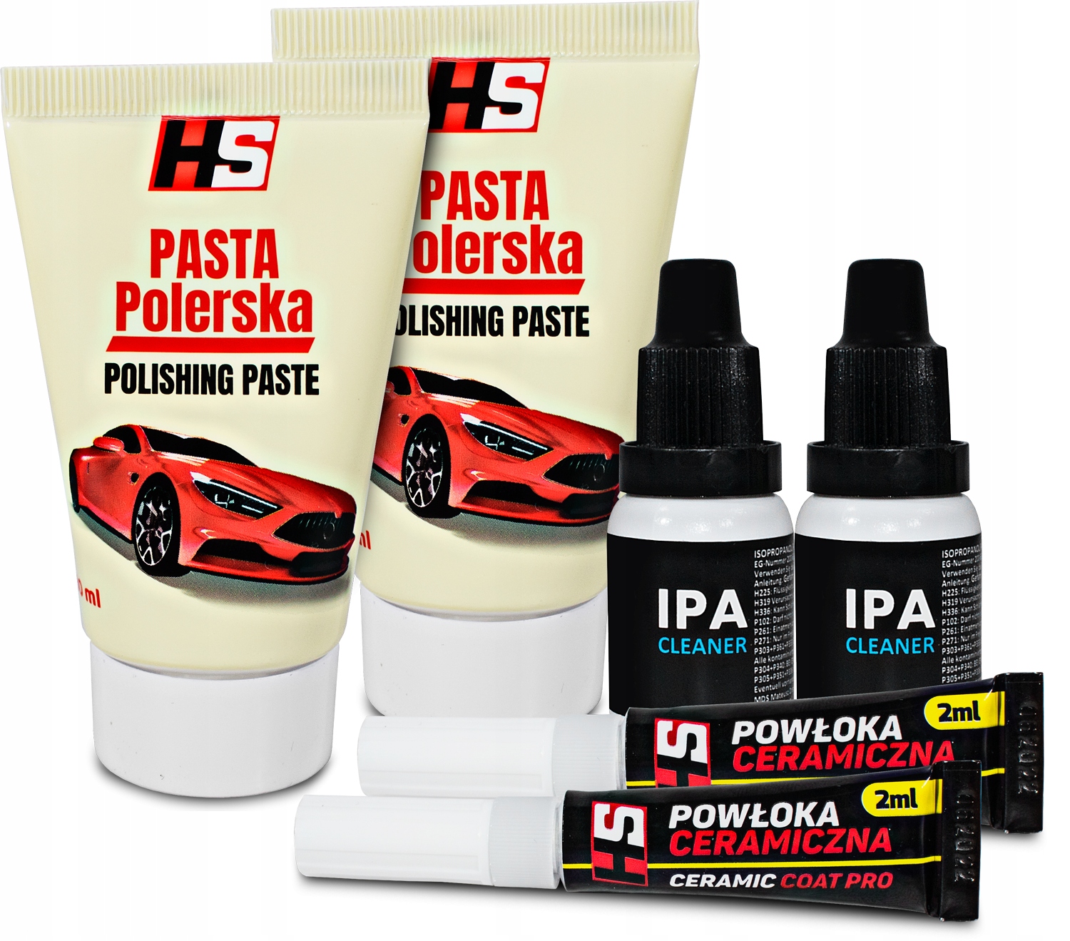 HS DUŻY ZESTAW DO POLEROWANIA RENOWACJI ODBOWY LAMP REFLEKTORÓW CERAMIKA EAN (GTIN) 5031098407056