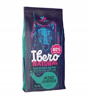 Ibero Natural Mini Junior 12 kg szczeniąta ras małych