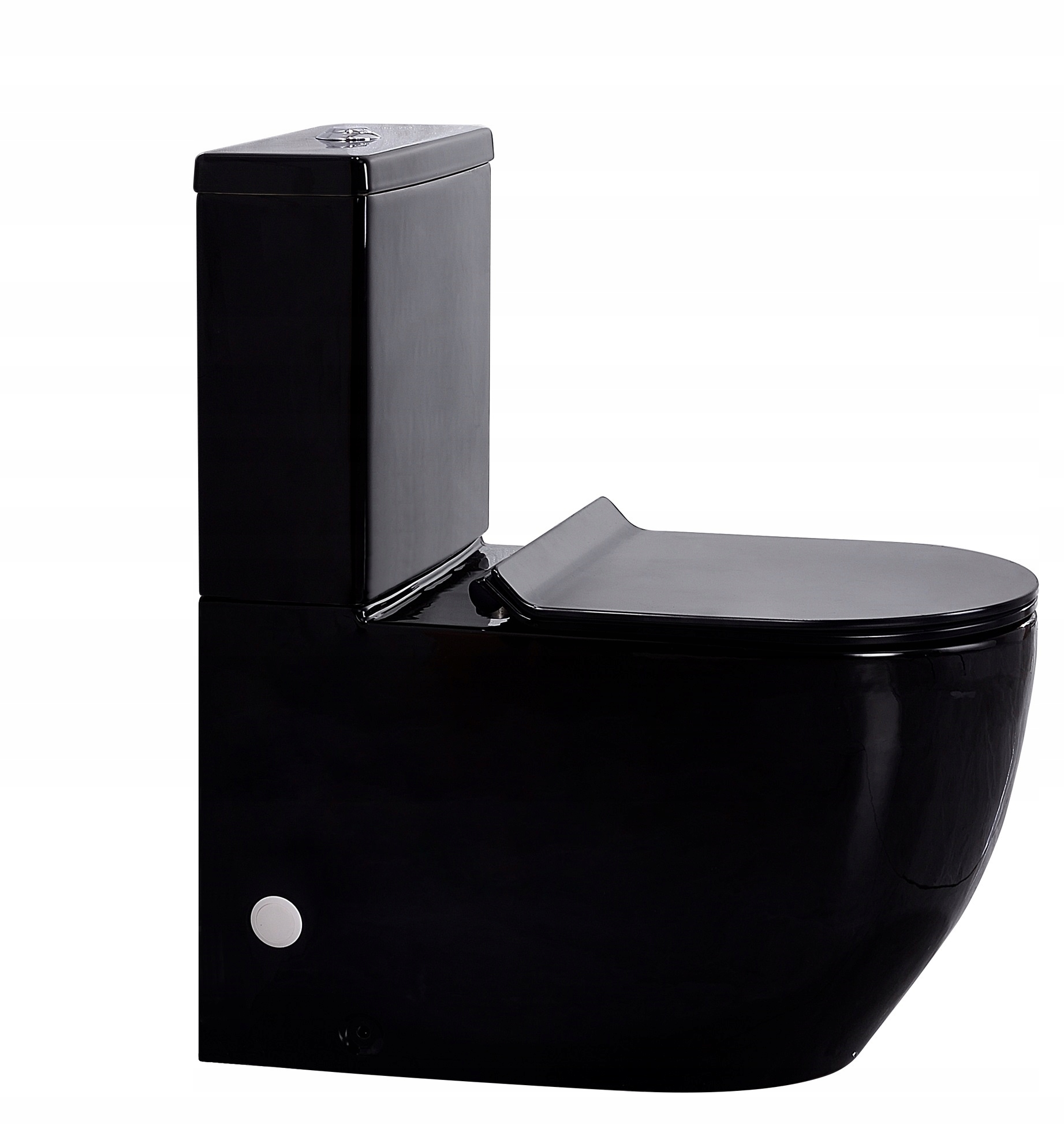 Wc kompakt Catani rimless spł.GEBERIT Czarny black