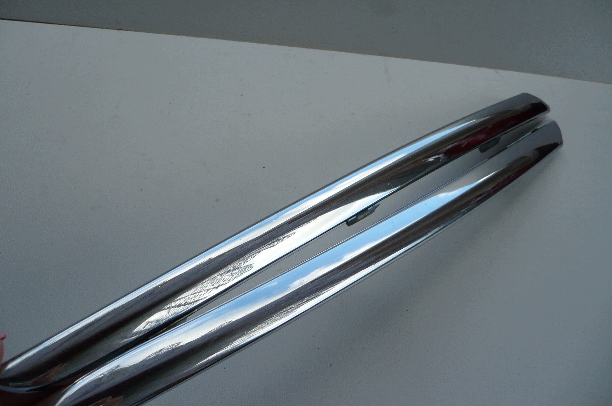 RENAULT CLIO IV 4 2012- moulding CHROM grille GRILLA right + left original