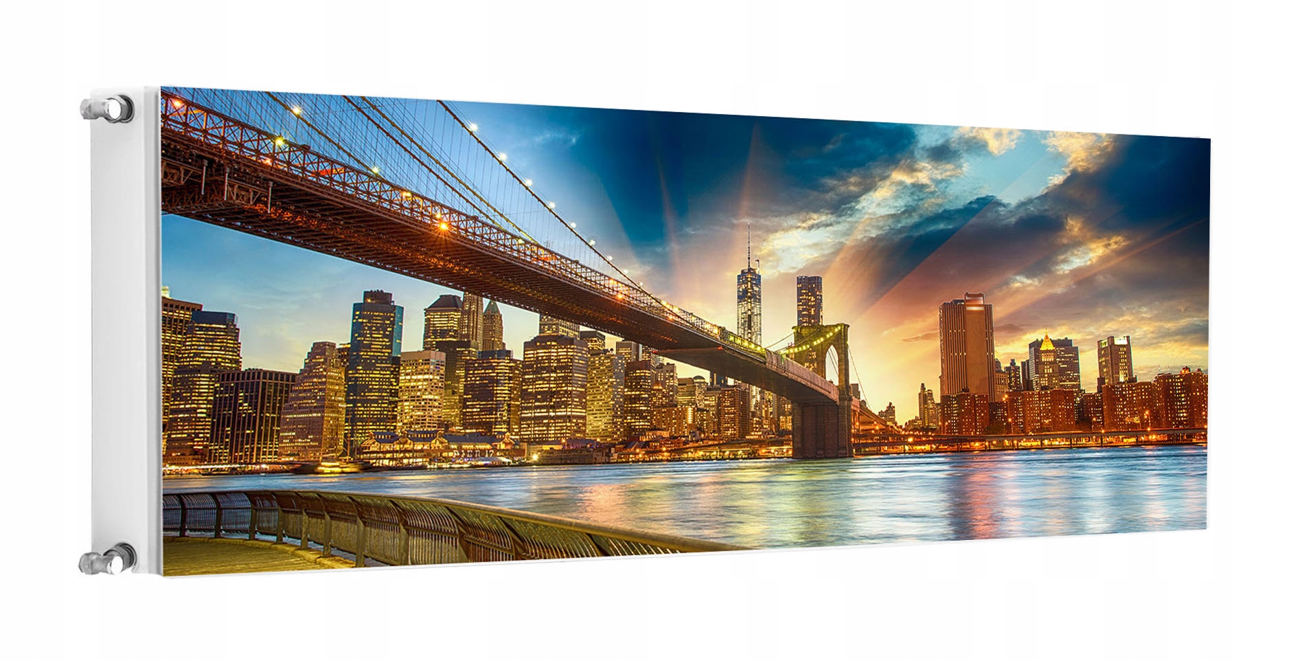 Magnetka Magnetická Podložka Na Radiátor 160x60 Mesto Fototapeta