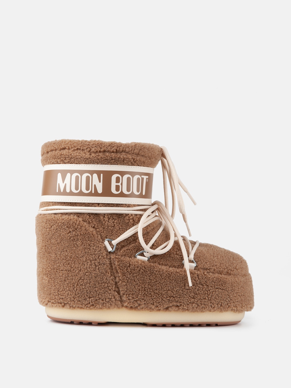 Moon Boot Sněhule Icon Low Fleece Camel 36/38