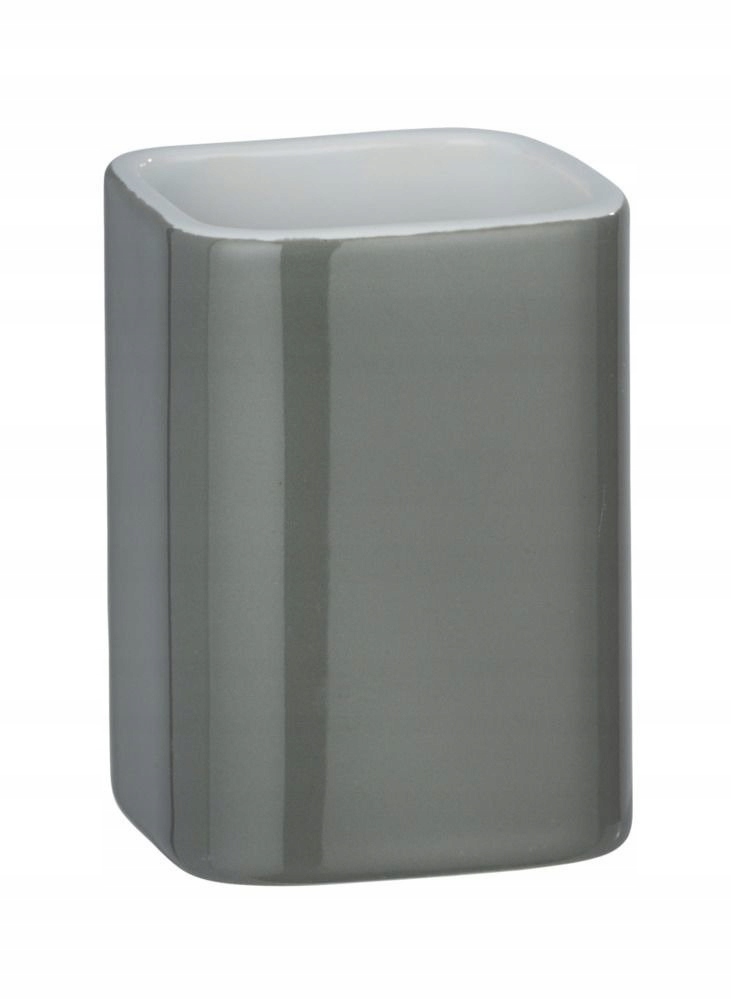 KUBEK NA SZCZOTECZKI ceramiczny szary WENKO Marka Wenko