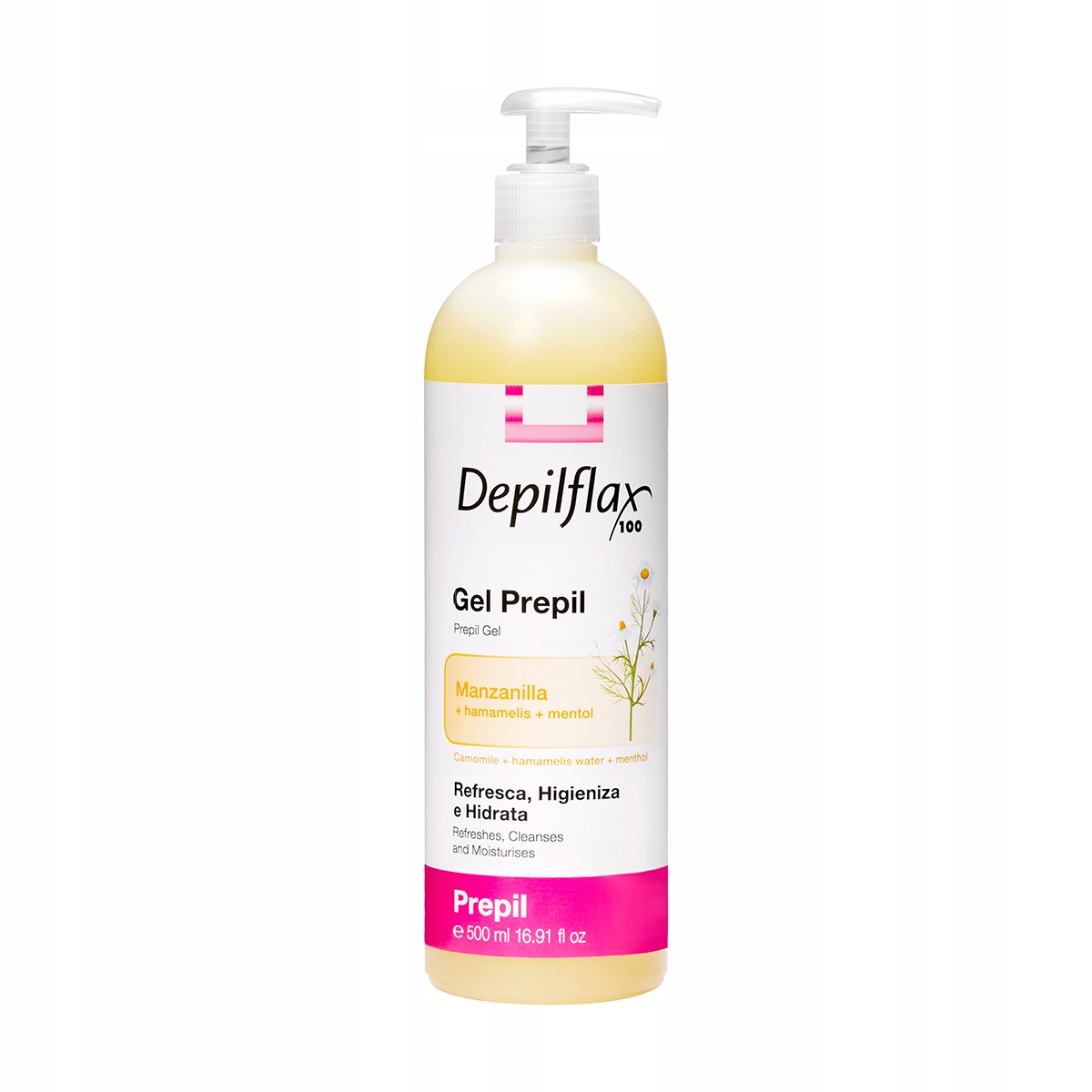 Depilflax 100 gel před depilací 500 ml
