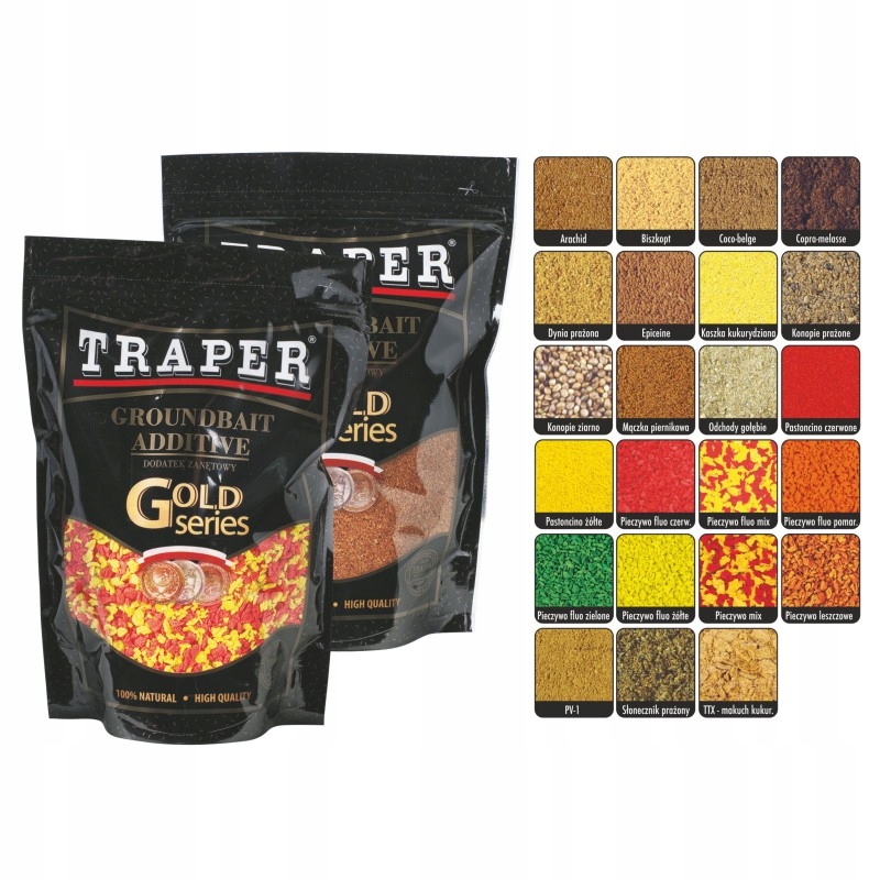 Dodatek zanętowy Traper Konopie Prażone 400g