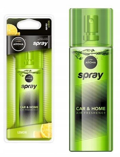 AROMA CAR SPRAY LEMON zapach samochodowy