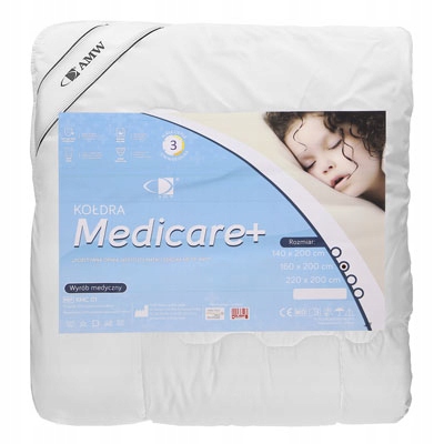 Kołdra antyalergiczna MEDICARE+ 160x200 AMW Nawrot