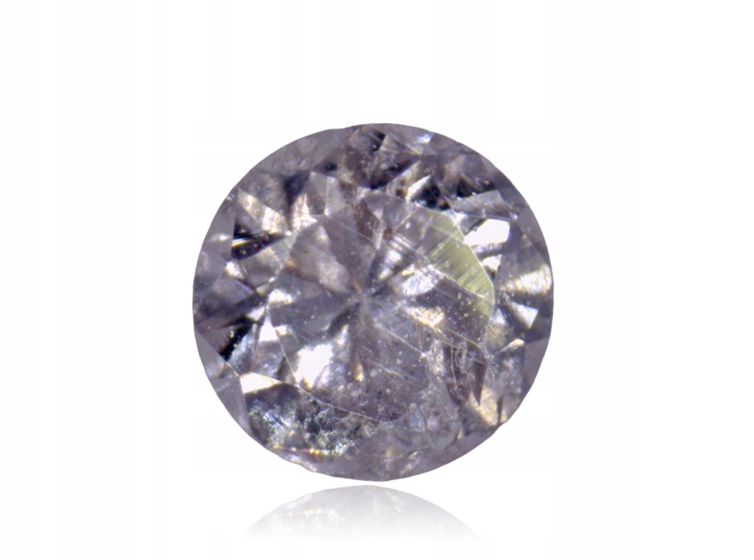 Přírodní Diamant 0.03ct Hnědý Briliant I3 eCertifikát Wbd