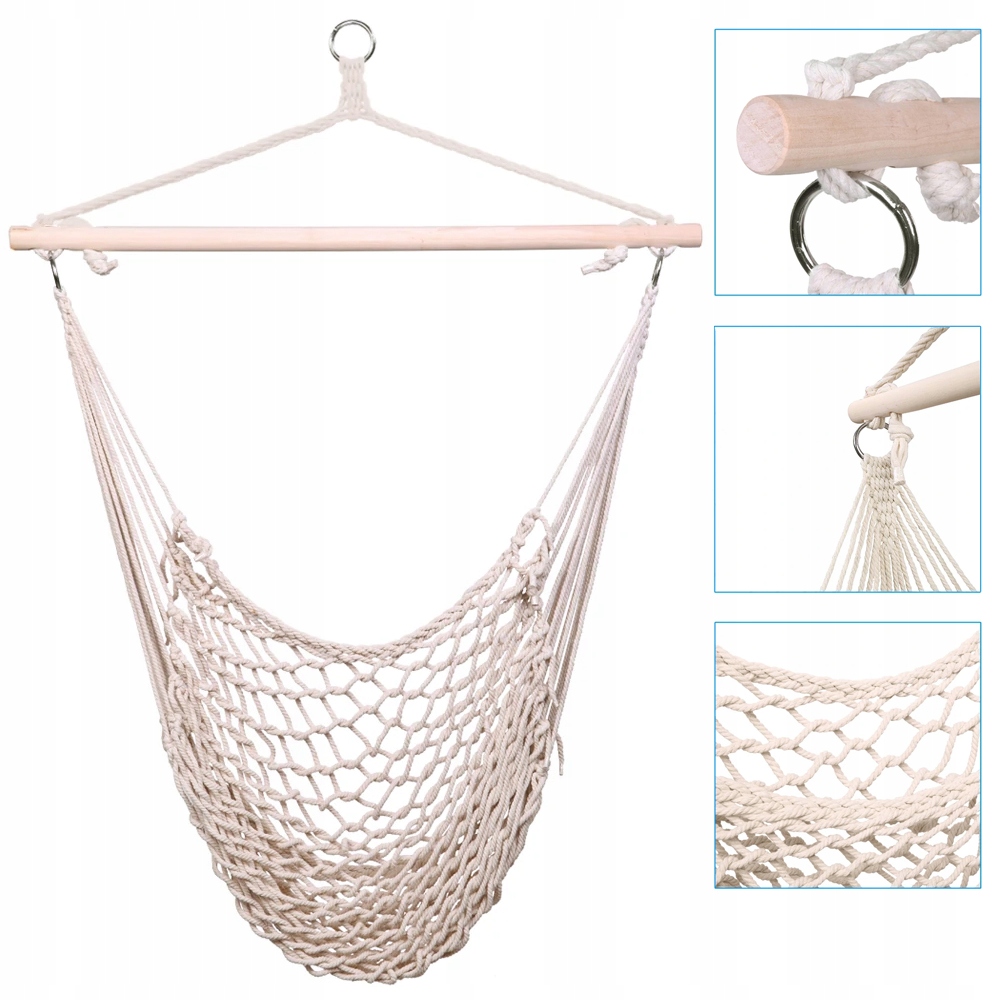 HAMAK FOTEL sznurkowy KRZESŁO huśtawka bujak OGRÓD Rodzaj siedzisko